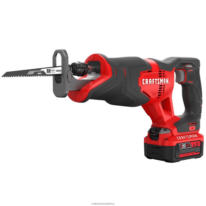 nxt28f122_v20_20_volt_max_variable_speed_cordless_reciprocating_saw_charger_included_and_battery_included_power_tools_craftsman.jpg NXT28F122 V20 20-volt Max Variable Speed Cordless Reciprocating Saw (Charger Included and Battery Included) Power Tools CRAFTSMAN - Image 1