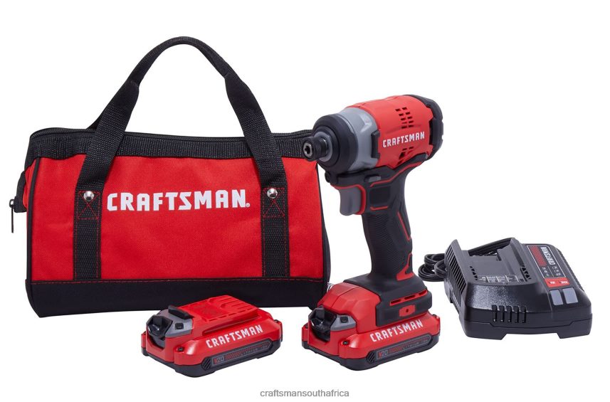 nxt28f134_v20_20_volt_max_brushless_cordless_impact_driver_2_batteries_included_charger_included_and_soft_bag_included_power_tools_craftsman.jpg NXT28F134 V20 20-volt Max Brushless Cordless Impact Driver (2-Batteries Included, Charger Included and Soft Bag included) Power Tools CRAFTSMAN - Image 1