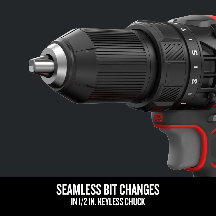 NXT28F148 V20 20-volt Max 1/2-in Cordless Drill (1-Battery Included, Charger Included) Power Tools CRAFTSMAN - Image 12