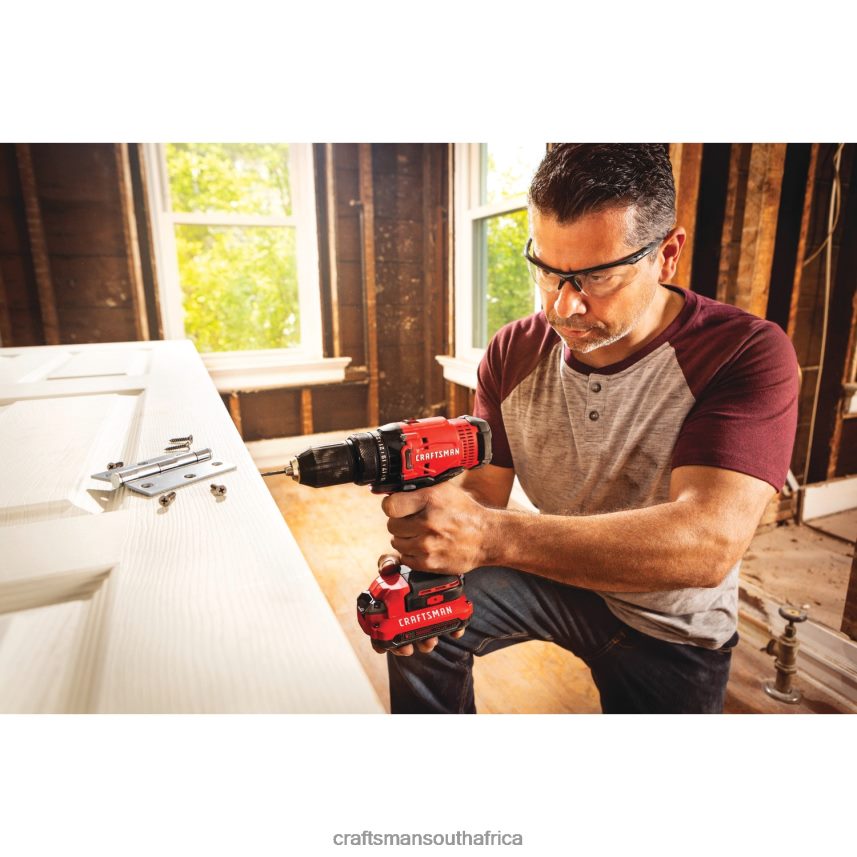NXT28F148 V20 20-volt Max 1/2-in Cordless Drill (1-Battery Included, Charger Included) Power Tools CRAFTSMAN - Image 5