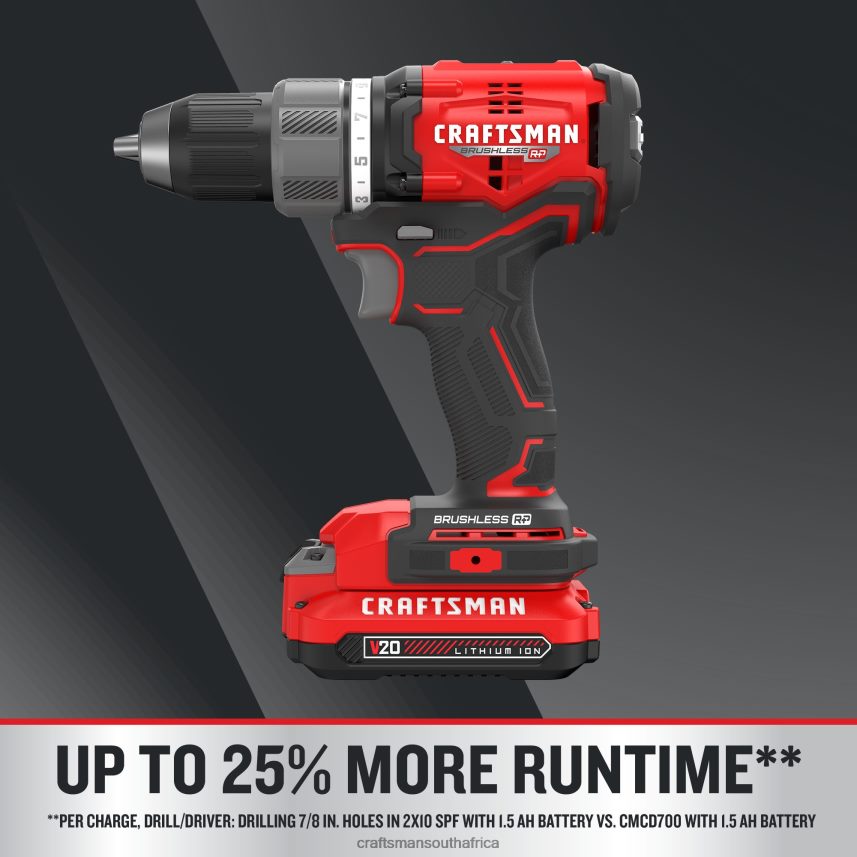 NXT28F14 V20 RP 2-Tool Brushless Power Tool Combo Kit with Soft Case (2-Batteries Included and Charger Included) Power Tools CRAFTSMAN - Image 3