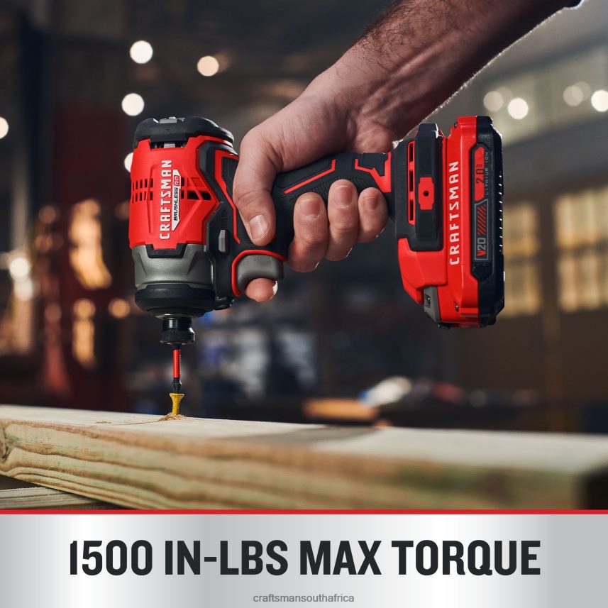 NXT28F14 V20 RP 2-Tool Brushless Power Tool Combo Kit with Soft Case (2-Batteries Included and Charger Included) Power Tools CRAFTSMAN - Image 4