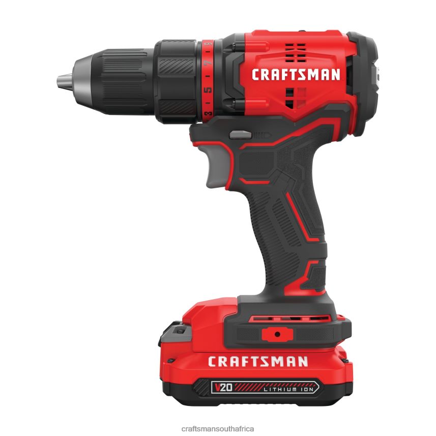 nxt28f170_v20_20_volt_max_1_2_in_brushless_cordless_drill_2_batteries_included_charger_included_and_soft_bag_included_power_tools_craftsman.jpg NXT28F170 V20 20-volt Max 1/2-in Brushless Cordless Drill (2-Batteries Included, Charger Included and Soft Bag included) Power Tools CRAFTSMAN - Image 1