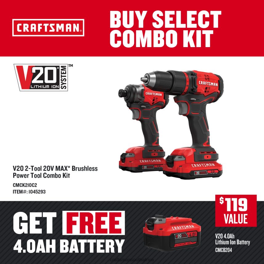 nxt28f18_2_tool_brushless_power_tool_combo_kit_with_soft_case_2_batteries_included_and_charger_included_power_tools_craftsman.jpg NXT28F18 2-Tool Brushless Power Tool Combo Kit with Soft Case (2-Batteries Included and Charger Included) Power Tools CRAFTSMAN - Image 1