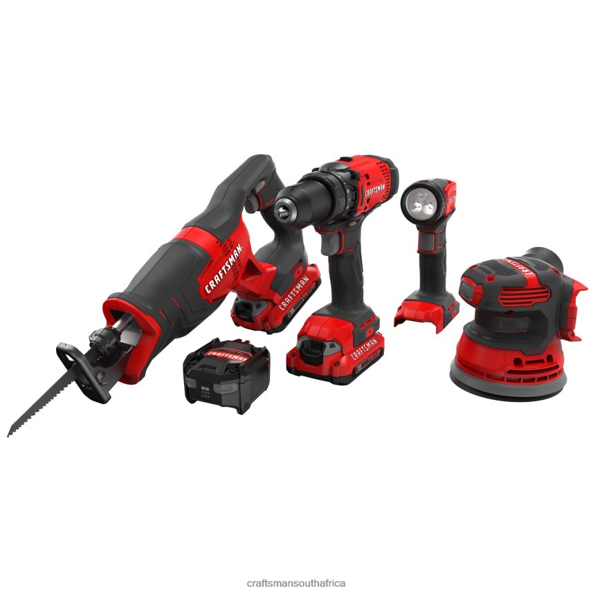 NXT28F25 4-Tool Power Tool Combo Kit with Soft Case (2-Batteries Included and Charger Included) Power Tools CRAFTSMAN - Image 7