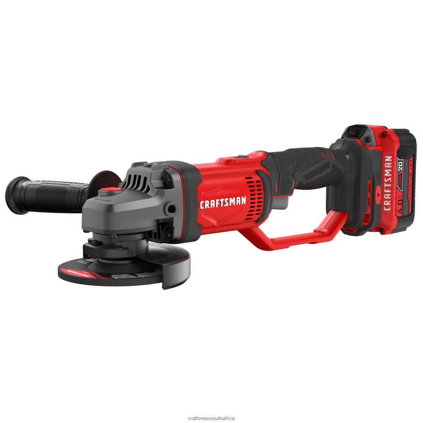 nxt28f44_4_5_in_20_volt_max_trigger_switch_cordless_angle_grinder_charger_included_and_1_battery_power_tools_craftsman.jpg NXT28F44 4.5-in 20-volt Max Trigger Switch Cordless Angle Grinder (Charger Included and 1-Battery) Power Tools CRAFTSMAN - Image 1