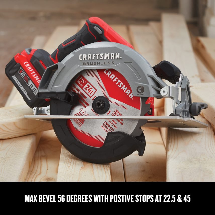 NXT28F54 V20 8-Tool 20-Volt Max Power Tool Combo Kit with Soft Case & V20 20-Volt Max 4 Amp-Hour Lithium Power Tool Battery Power Tools CRAFTSMAN - Image 2
