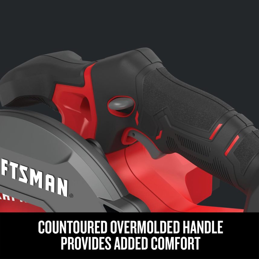 NXT28F68 V20* 4-Tool Power Tool Combo Kit with Soft Case (2-Batteries Included and Charger Included) & V20* 6-1/2-in Cordless Compact Saw Circular Saw Power Tools CRAFTSMAN - Image 5