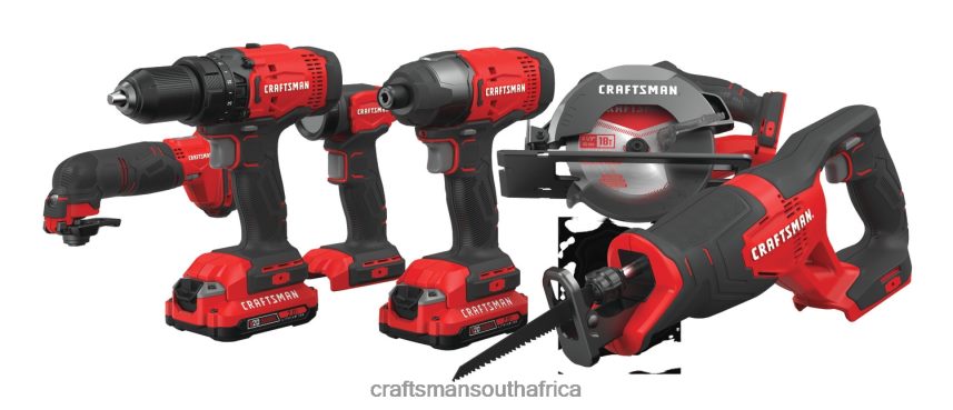 NXT28F6 V20 6-Tool Power Tool Combo Kit with Soft Case (2-Batteries Included and Charger Included) Power Tools CRAFTSMAN - Image 12