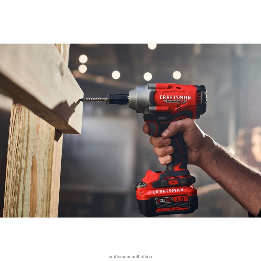 NXT28F7 20-volt Max Variable Speed Brushless 1/2-in Drive Cordless Impact Wrench (Bare Tool) Power Tools CRAFTSMAN - Image 7
