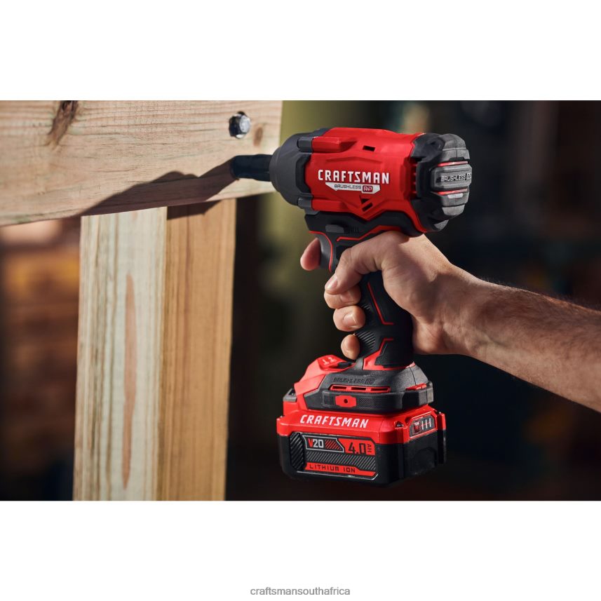 NXT28F7 20-volt Max Variable Speed Brushless 1/2-in Drive Cordless Impact Wrench (Bare Tool) Power Tools CRAFTSMAN - Image 8