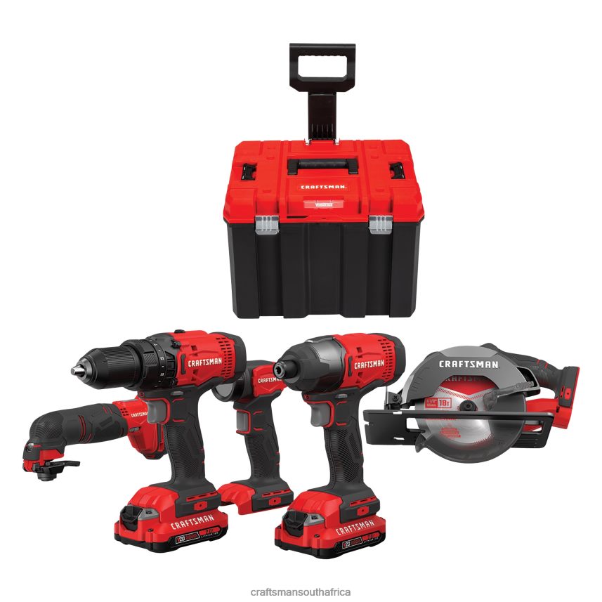 Craftsman 4 piece power tool set best sale