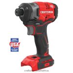 NXT28F112 V20 20-volt Max Brushless Cordless Impact Driver Power Tools CRAFTSMAN