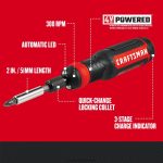 NXT28F151 4-Volt Max 1/4-in Cordless Screwdriver (1-Battery Included and Charger Included) Power Tools CRAFTSMAN - Image 2