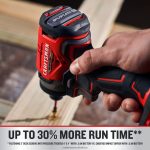 NXT28F164 V20 RP 20-volt Max Brushless Cordless Impact Driver (2-Batteries Included, Charger Included and Soft Bag included) Power Tools CRAFTSMAN - Image 3