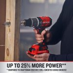NXT28F171 V20 RP 1/2-in 20-volt Max-Amp Variable Speed Brushless Hybrid Cordless Hammer Drill (2-Batteries Included) Power Tools CRAFTSMAN - Image 4