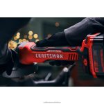 NXT28F26 V20 RP 4.5-in 20-volt Max Paddle Switch Brushless Cordless Angle Grinder (Tool Only) Power Tools CRAFTSMAN - Image 3