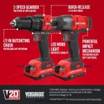NXT28F64 V20* 2-Tool Power Tool Combo Kit with Soft Case & Set Steel Hex Shank Screwdriver Bit Set (47-Piece) Power Tools CRAFTSMAN - Image 2