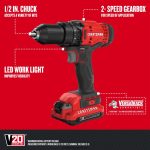 NXT28F64 V20* 2-Tool Power Tool Combo Kit with Soft Case & Set Steel Hex Shank Screwdriver Bit Set (47-Piece) Power Tools CRAFTSMAN - Image 3