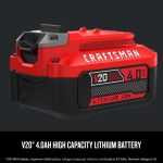 NXT28F69 20-volt Max Jobsite Blower & Power Tool Battery Kit Power Tools CRAFTSMAN - Image 5